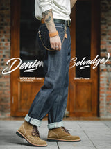 MADEN 13.5oz Selvedge Raw Denim Jeans – Men's Straight Fit