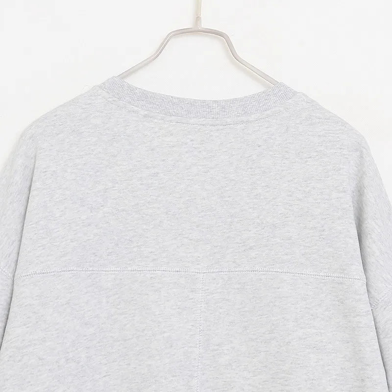 Women's Embroidered Crewneck Sweatshirt