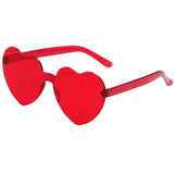 Women's Heart Sunglasses Wholesale 12-100PCS Wedding Bachelorette Bridesmaid Beach Party Multi-Color Photo Props Gifts