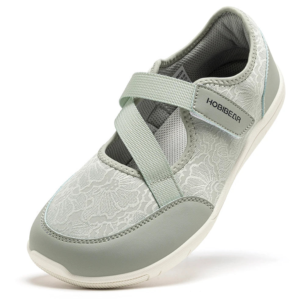 HOBIBEAR Wide-Toe Mary Jane Flats | Barefoot Ballet Shoes