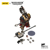 [IN STOCK]JOYTOY Warhammer 40K 1/18 Action Figure Iron Warriors Warsmithwith  Graviton Crusher Hammer figures Toys