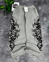 Retro Striped Loose Sweatpants