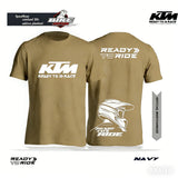 KTM Racing Graphic T-Shirt — Unisex Cotton Off-Road Moto Print Tee