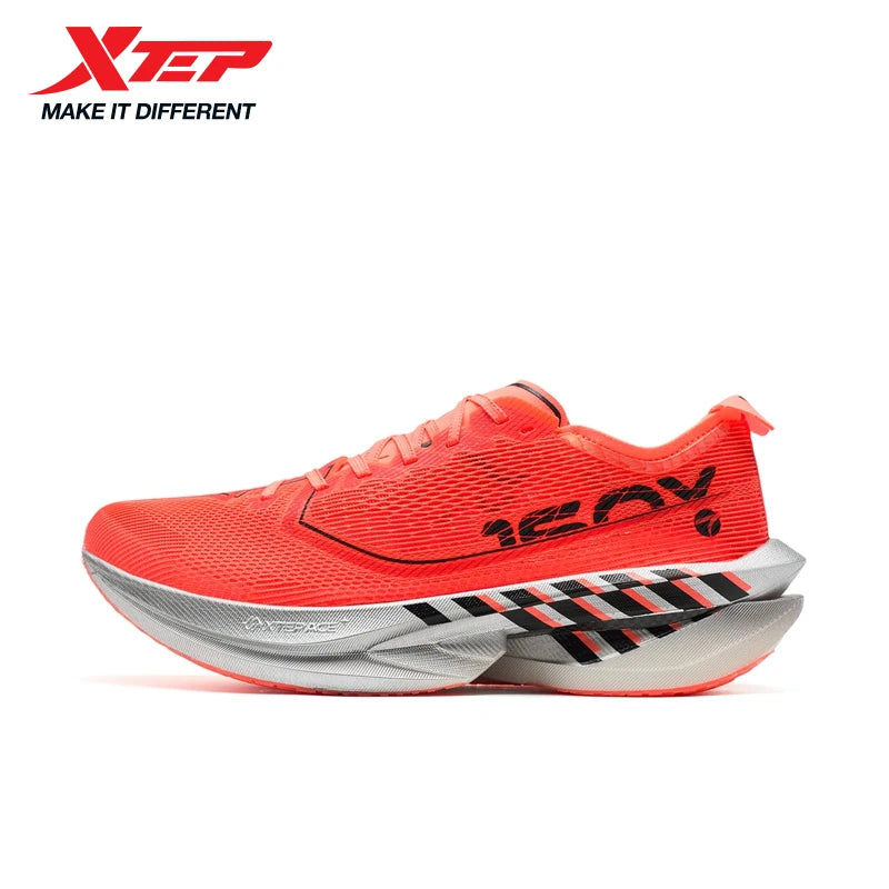 Xtep 160X 7.0 Running Shoes 2025 Professional Marathon PB Carbon Plate Sports Shoes Cushioning Shock Sneakers 975319110039