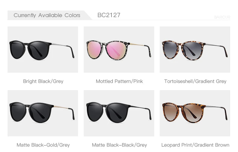 BARCUR Classic Polarized Sunglasses For Both Men Women Essential For Outdoor Driving Business Leisure Sunglasses