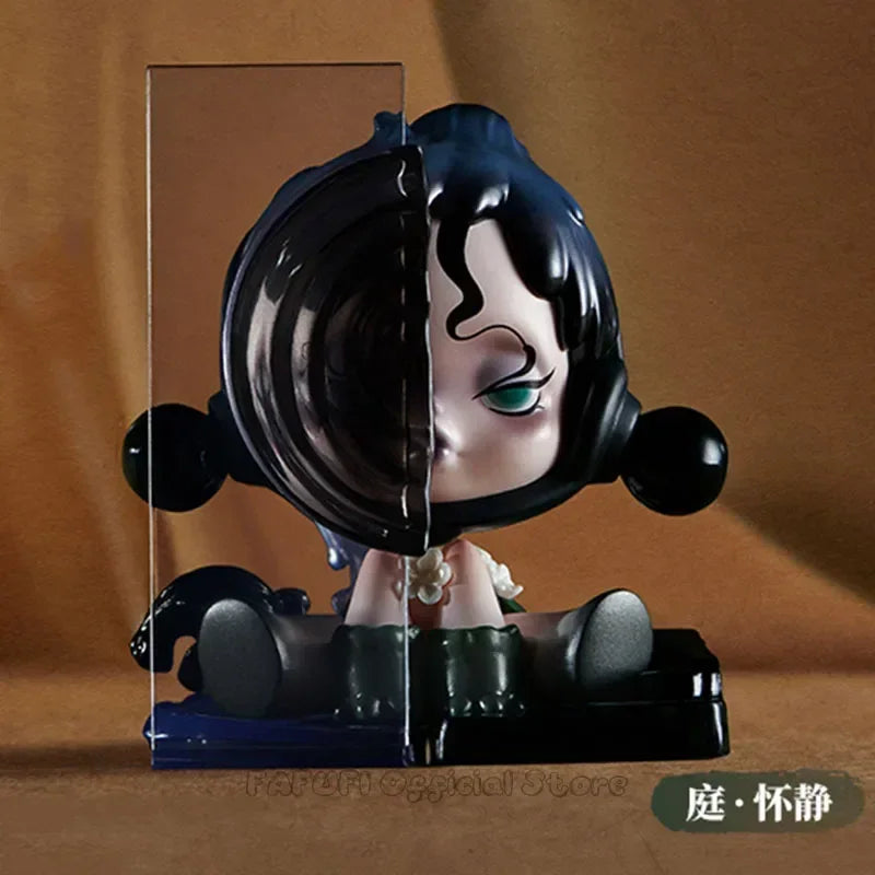 POP MART SKULLPANDA The Ink Plum Blossom Series Trendy Blind Box Toys Mystery Box Mistery Action Figure Surprise Birthday Gift
