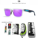 KDEAM All Black Men's Sunglasses Polarized And UV400 Protection Lens Driving Fishing Glasses Mirror With Complete Package