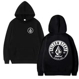 Volcom men's hoodie long-sleeved sweatshirt Hip-hop fashion casual street outdoor autumn and winter sportswear