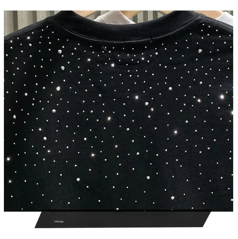 Rhinestone Rivet Graphic Tee