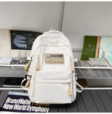 Fashion Big Student School Backpack Rucksack Girls Boys School Bag High Capacity Women Backpack Female Leisure Travel Mochila