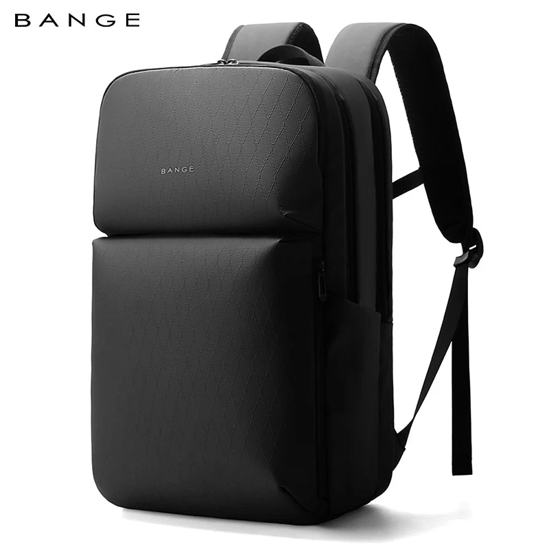 BANGE Simple Design Large Capacity Laptop Backpack Water Resistant Computer Backpack Fits 16 Inch Laptop Back Pack Bag for Male