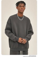 Men's 350gsm Fleece Crewneck Sweatshirt