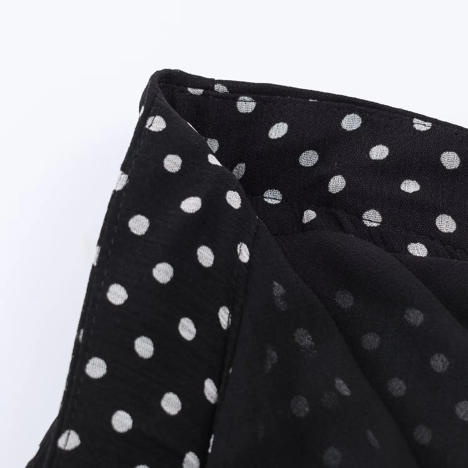 Polka Dot Printed Midi Skirts Two Piece Sets for Women 2025 Summer Chic Bow Tied Blouse Top Suits Woman 2 Piece Outfits