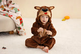 Plush Hooded Baby Winter Romper