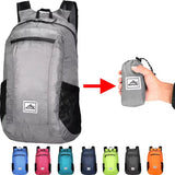 Outdoor Hiking Bag 20L Lightweight Portable Backpack Foldable Waterproof Folding Ultralight Pack for Women Men Travelling Hiking