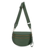 Women Checkered Bum Bag Casual Fanny Pack Large Capacity Crossbody Adjustable Strap Simple Shoulder Mommy Bag Daily Travel Tote