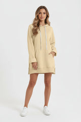 Women’s Relaxed Hoodie Midi Dress