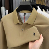 Men's Premium Cotton Embroidered Polo Shirt – Smart Casual