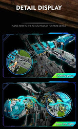 866PCS MOC Creative Dragonfly Mechanical Model Building Blocks Kit DIY Construction Toy STEM Learning for Kids Adults Set