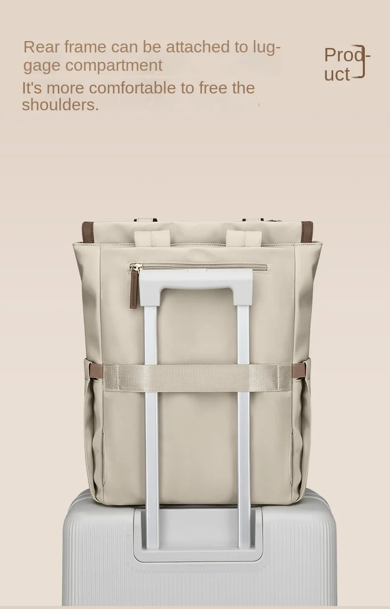 GOLF Backpack for Women Convertible Shoulder Bag Ladies Aesthetic School Backpack with 15.6" Laptop Compartments Secret Pocket