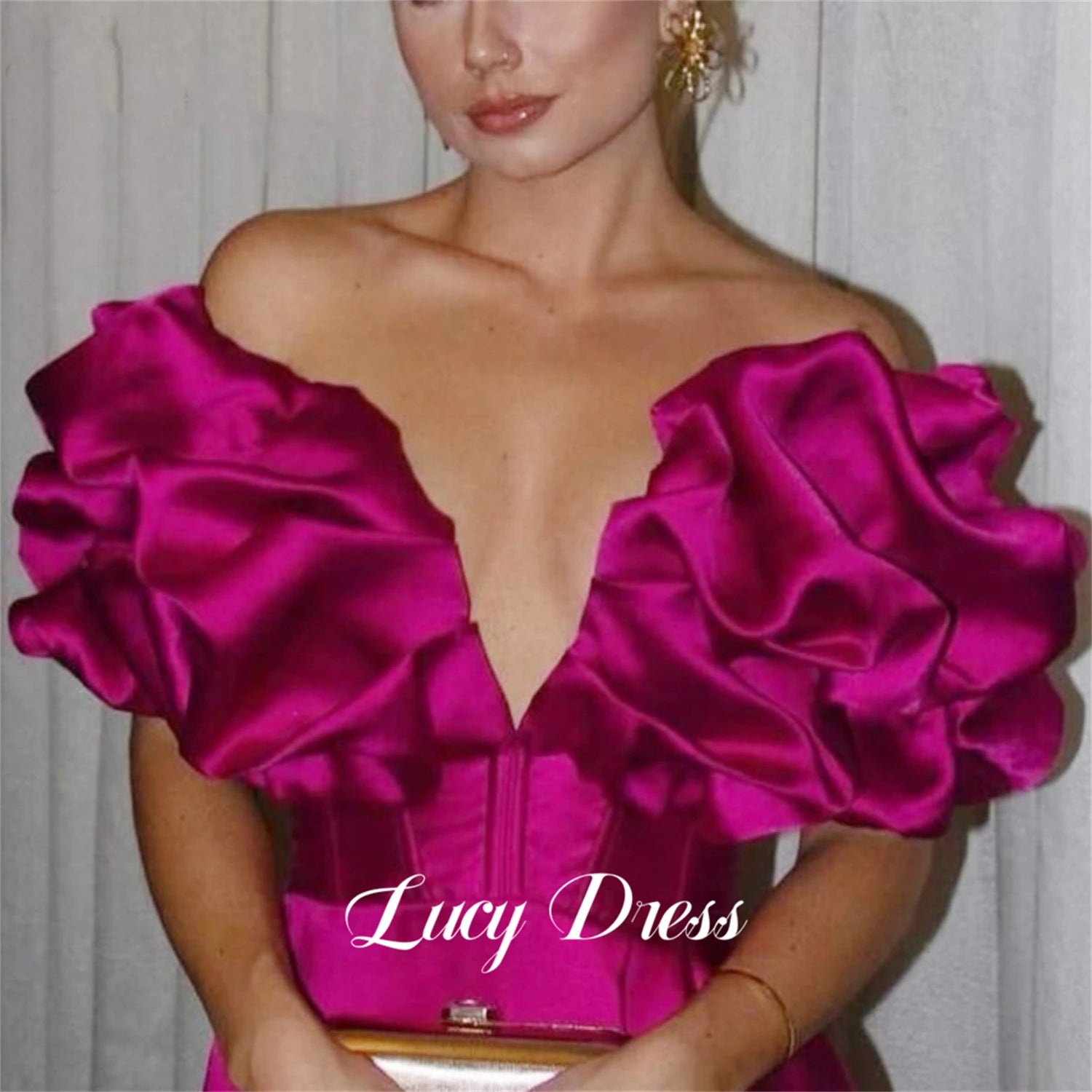Satin A-Line Sweetheart Prom Gown | Custom Made