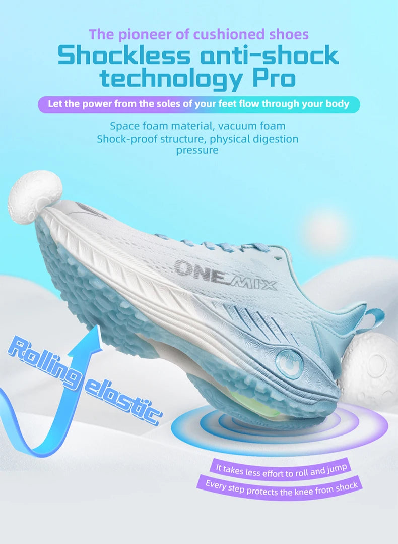 O-Resilio 2026 Summer Mesh Running Shoes Men Women Cushion Non-Slip Light Outdoor Trail Walking Athletic Sneakers