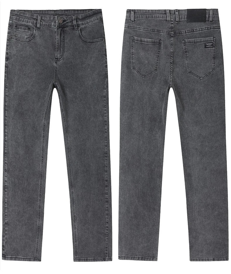 Men's Stretch Straight-Leg Jeans
