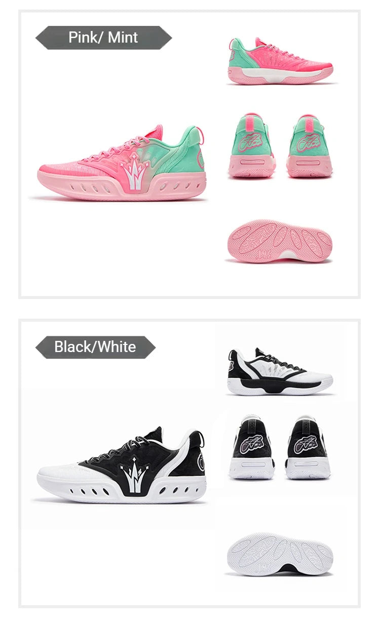 361 Degrees Joker SHUFFLE 2 Men's Basketball Shoes New Breathable Lightweight Wear-resistant Flexible Male Sneakers 572621101
