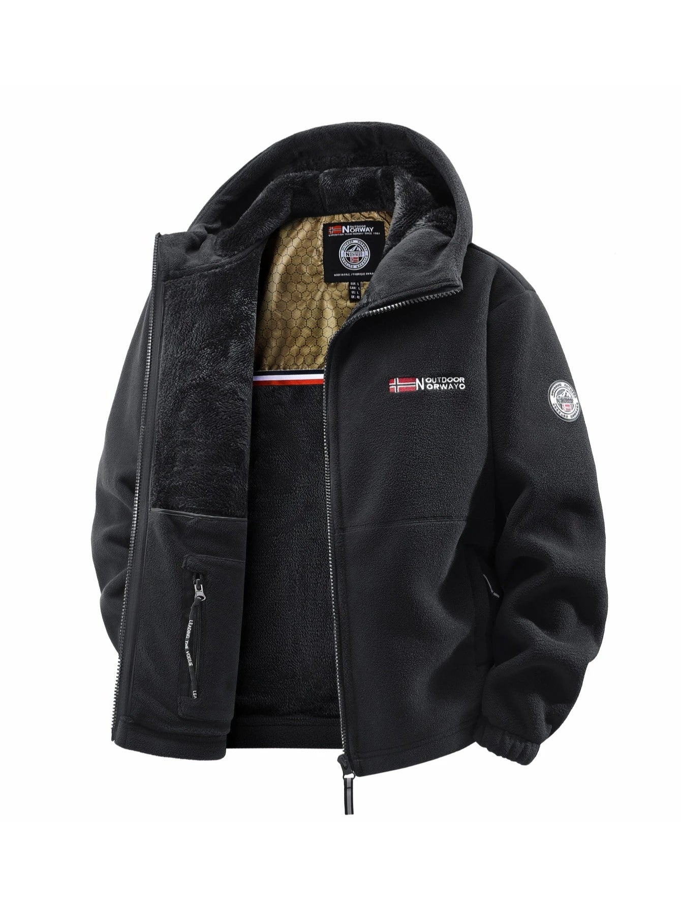 Men’s Versatile Outdoor Hooded Jacket