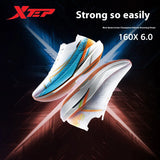 Xtep 160X 6.0 Men‘s Running Shoes Professional Marathon PB Carbon Plate  Cushioning Shock Absorption Sneakers 976319110057