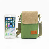 Mini Canvas Crossbody Phone Bag