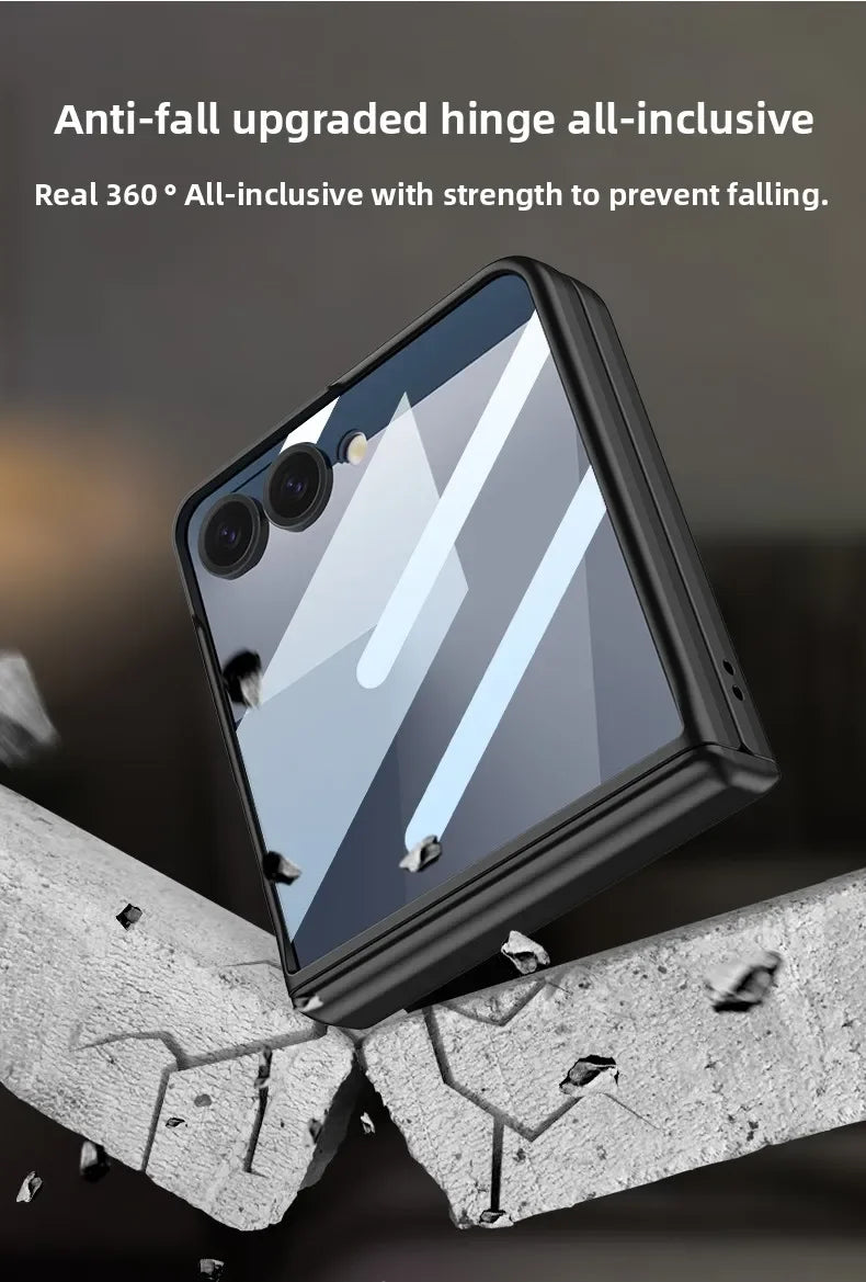 Samsung Galaxy Z Flip Magnetic Case with Hinge Protection
