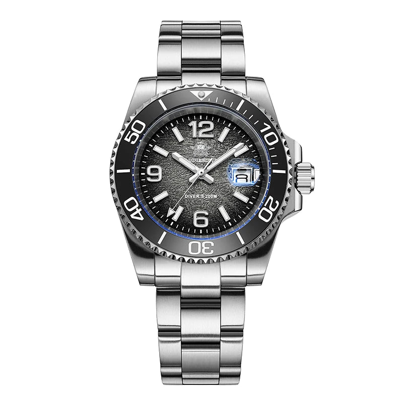 ADDIESDIVE Ceramic Bezel Colorful Dial Quartz Watches 41mm AD2513 Reloj Hombre 200m Waterproof BGW9 Luminous Diver Watch For Men