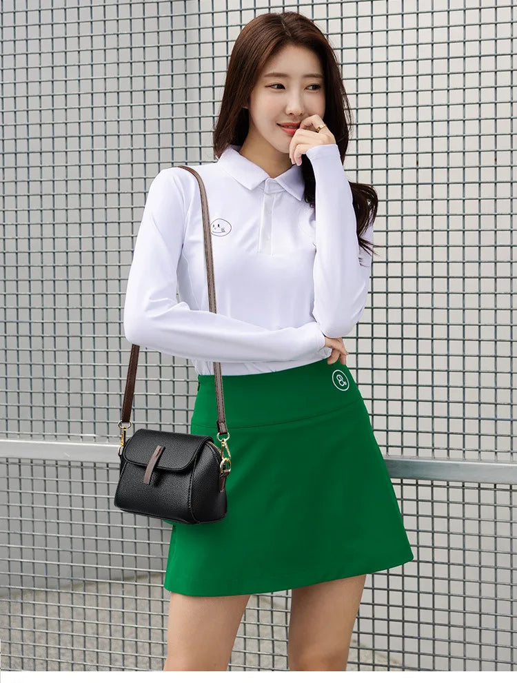 Women Solid Color PU Flap Crossbody Shoulder Bag Casual Daily Wear Versatile Fashion Handbag For Outdoor