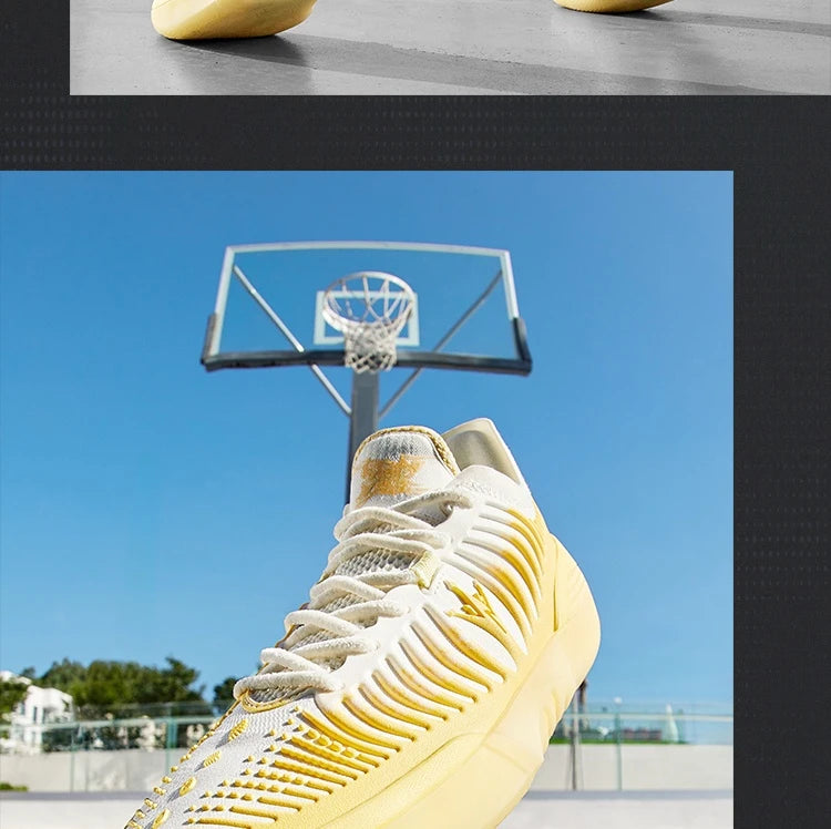 361 Degrees Joker 2 GT Men Basketball Shoes New Trendy Leather Breathable Shock-Absorbing Wear-resistant Male Sneakers 672611111