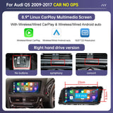 Audi Q5 2009–2017 CarPlay & Android Auto Touchscreen