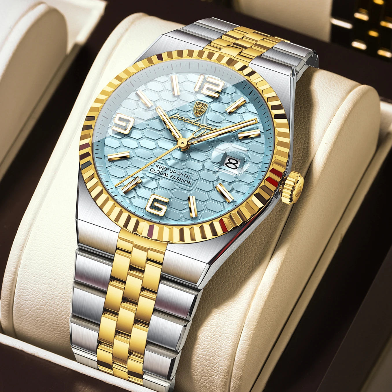 Luxury Men’s Quartz Wristwatch