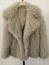 Plush Faux Fur Winter Coat