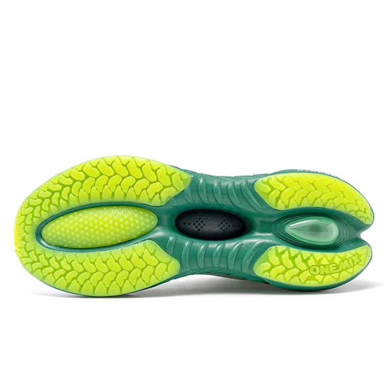ONEMIX Men Summer Breathable Running Shoes Lightweight Cool Athletic Sneakers Elastic Cushion Outdoor Jogging Daily Sports shoes