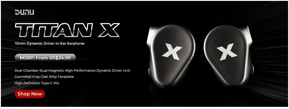 DUNU x Gizaudio DaVinci 2DD+4BA Hybrid IEM