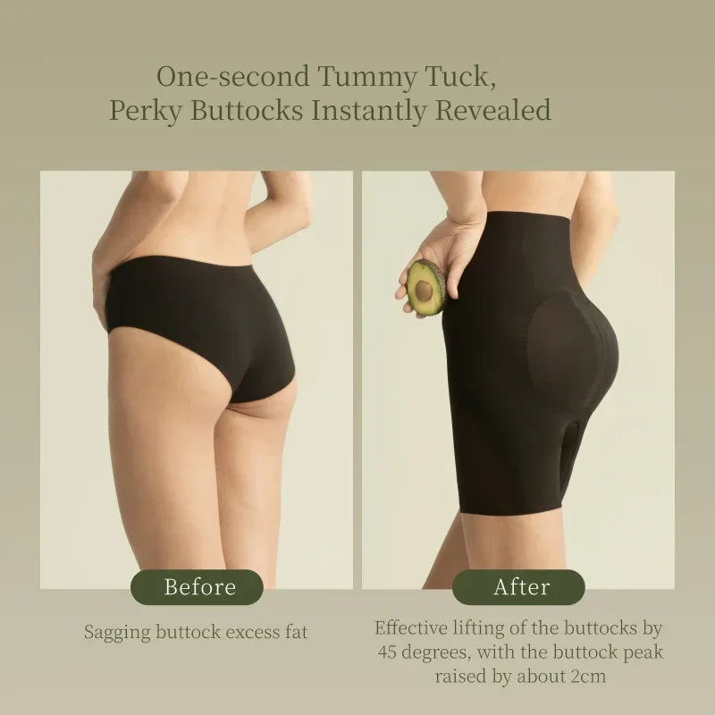 Seamless High Waist 3D Butt-Lifting Shapewear Shorts