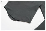Performance Quarter-Zip Crop Top