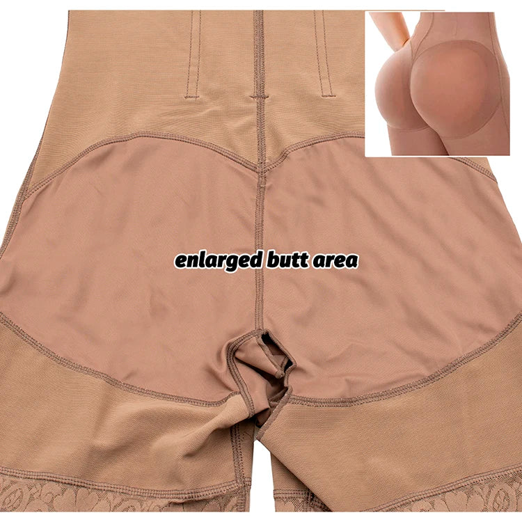 Stage 2 Post-Surgical BBL Faja – USA-Made Tummy Control Body Sculpting Shaper