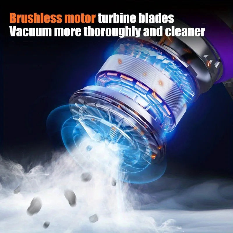 Cordless Handheld Vacuum 30000Pa | Brushless Motor 4-in-1