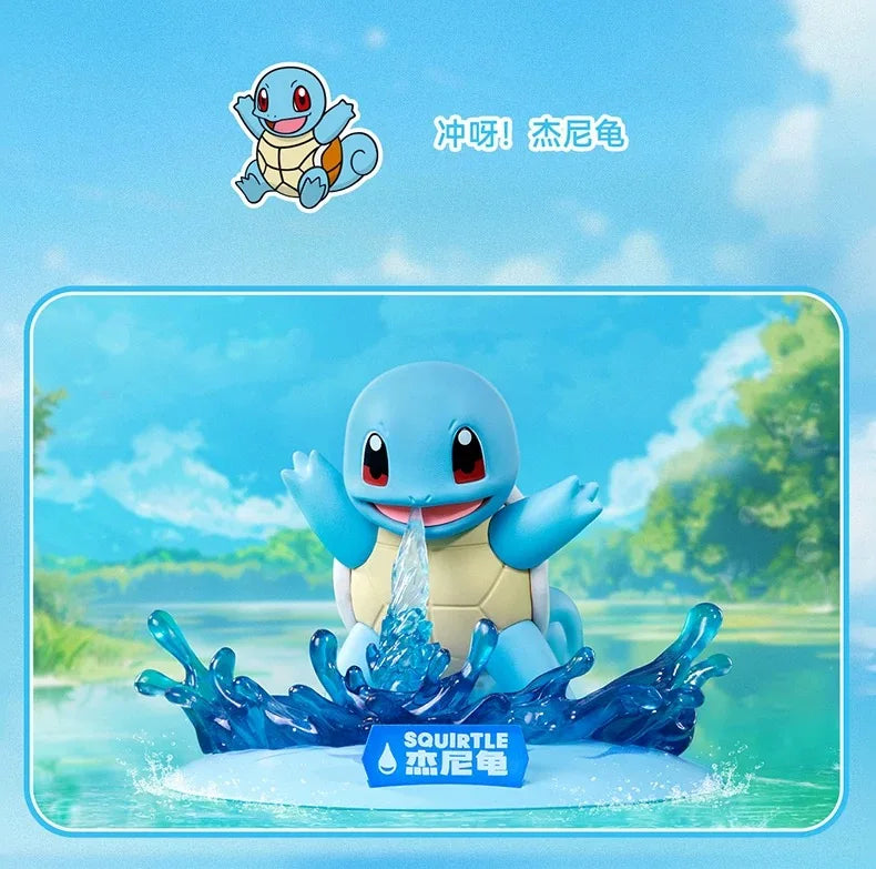 FUNISM Genuine Pokemon Action Figures Pikachu Mewtwo Figurine Gardevoir Sylveon Anime Collect Model Pocket Monster Toy Gift