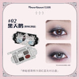 Flower Knows Strawberry Rococo Moonlight Mermaid Jewel Eyeshadow Palette 5 Colors Pearlescent Mashed Potatoes 2023