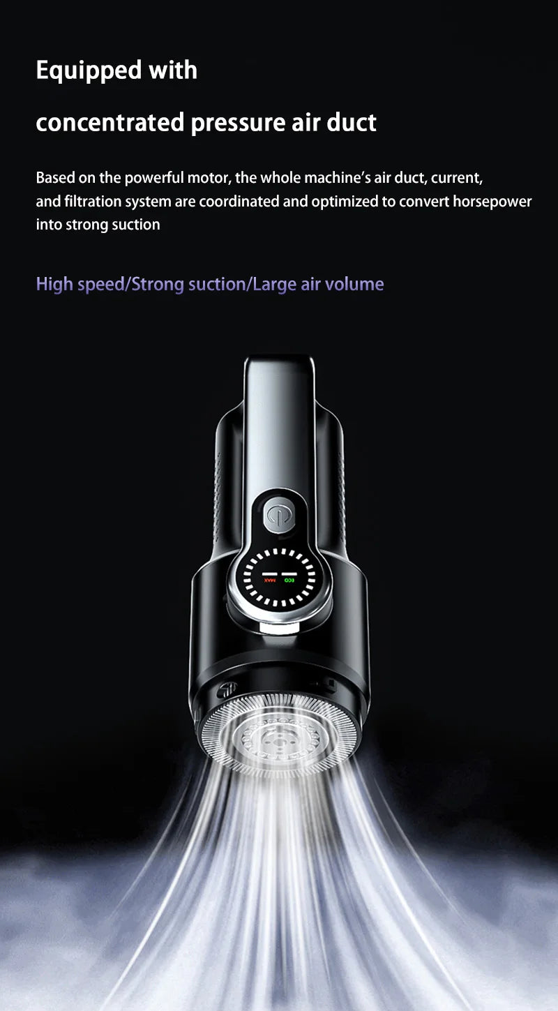 SUITU Wireless Handheld Car Vacuum Cleaner – 17000PA