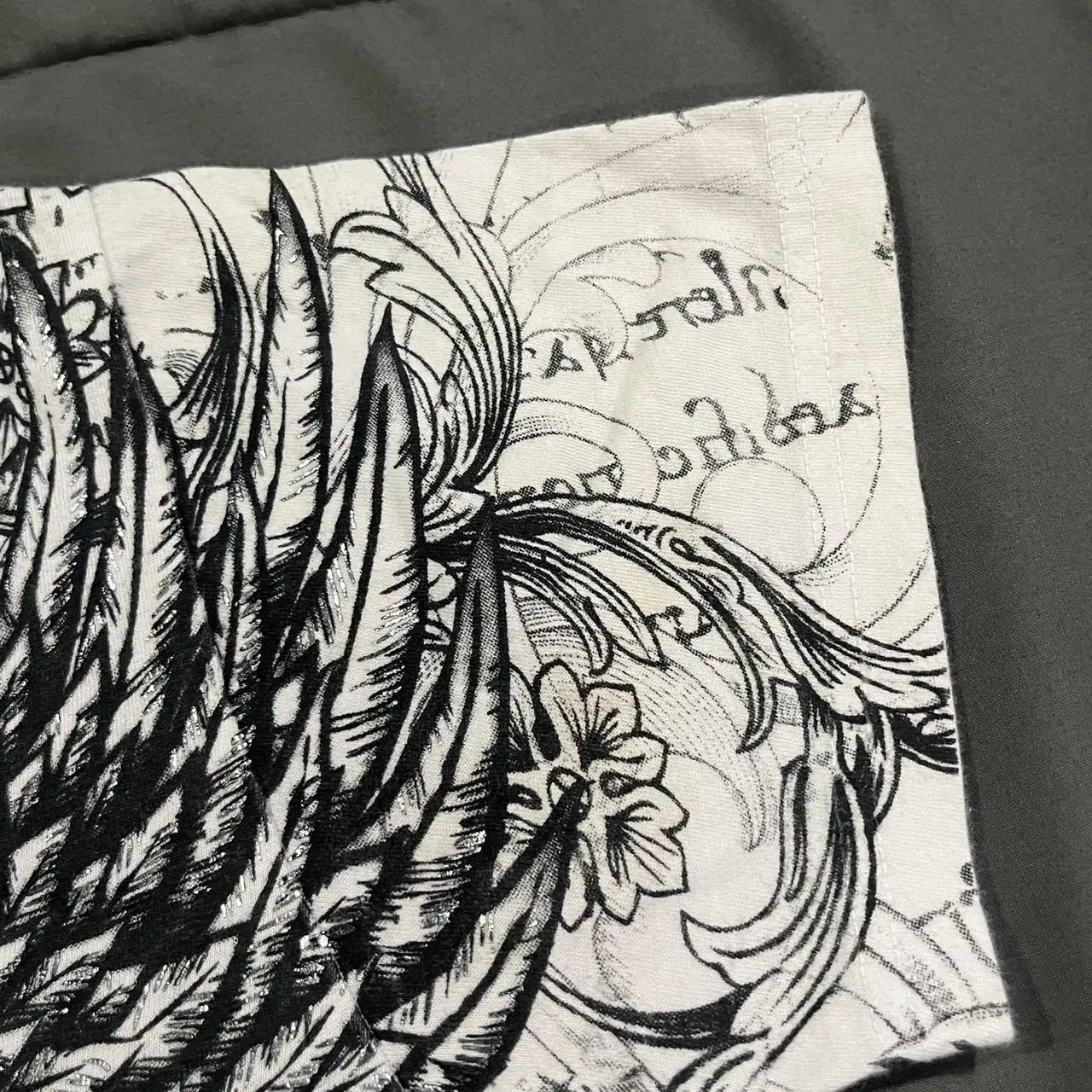 Men's Affliction Style Y2K Graphic Tee – Double-Sided Print