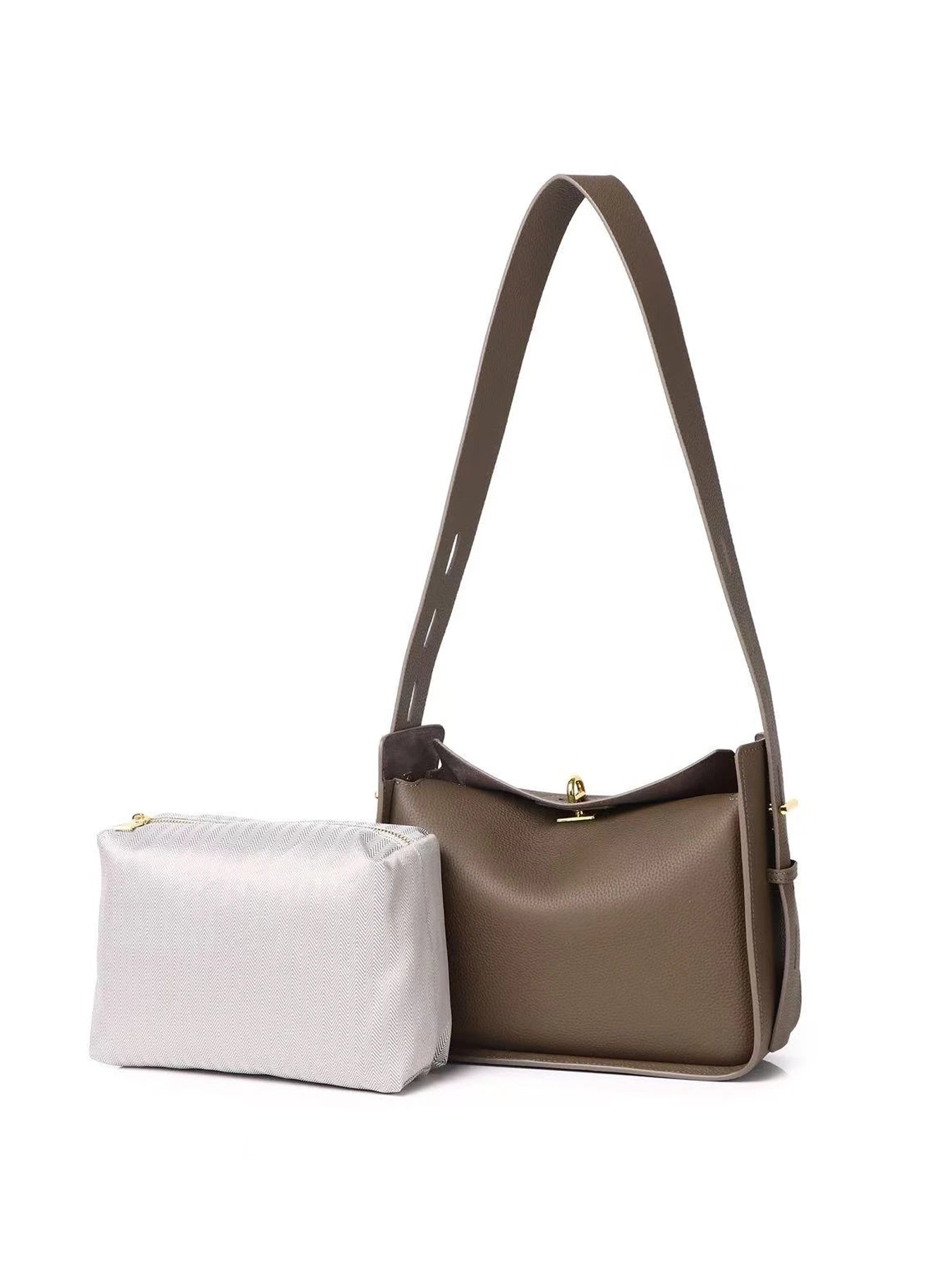 Genuine Leather Luxury Women Shoulder & Crossbody Bag