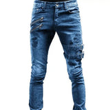 Men's Plus Size Straight Leg Jeans – Streetwear Denim